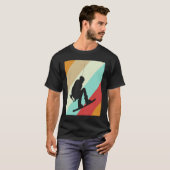 Wakeboarder Retro  Wakeboarding Tシャツ (正面フル)