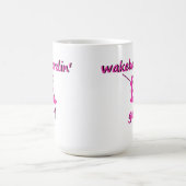 Wakeboardinの女の子のマグ コーヒーマグカップ (中央)