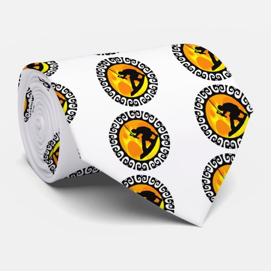 WAKEBOARDING大気 ネクタイ (ロール)