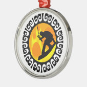 WAKEBOARDING大気 メタルオーナメント (左)