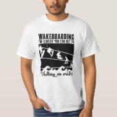Wakeboarding最も近いWakeboarder Tシャツ (正面)