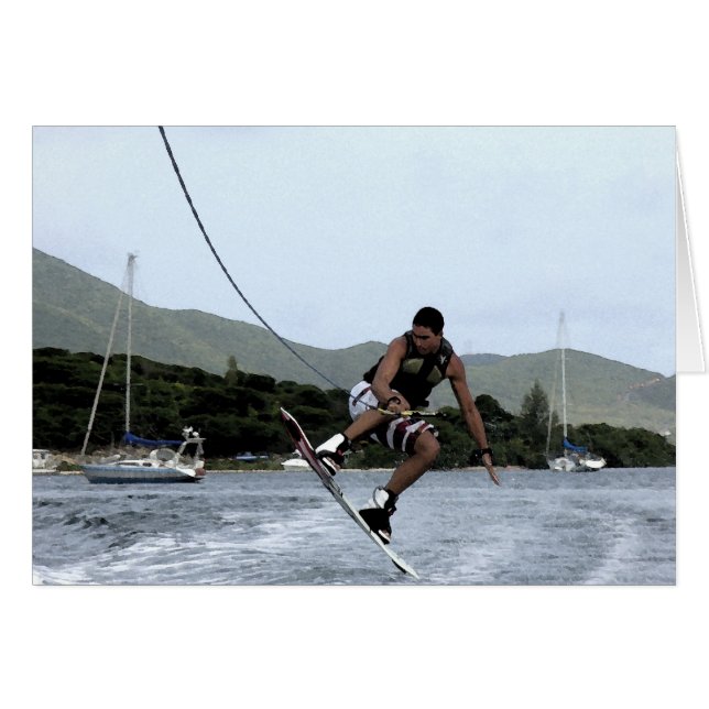 Wakeboarding (正面横)