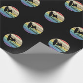 Wakeboarding Retro ラッピングペーパー (角)