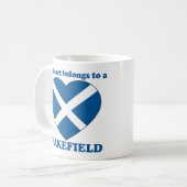 Wakefield コーヒーマグカップ (正面左)
