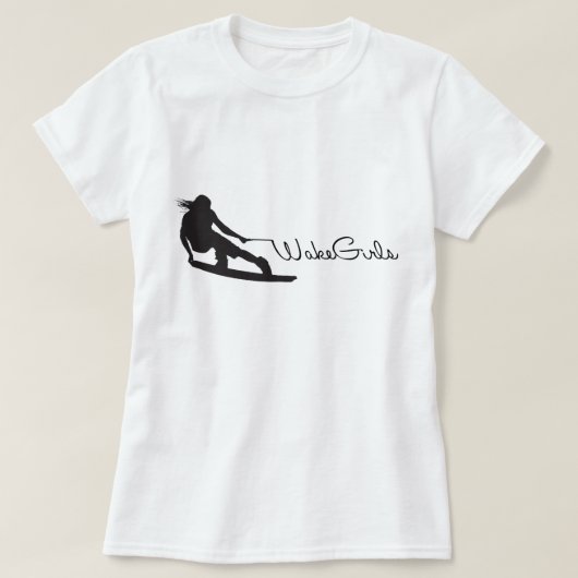 WakeGirlsのグラブのベビーのティー Tシャツ (デザイン正面)