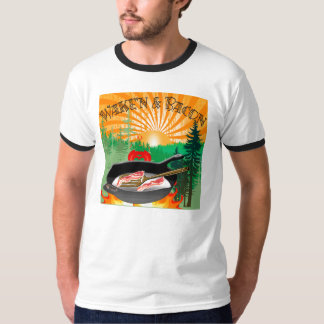 Wake'n及びベーコン Tシャツ