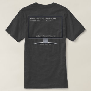 WAKEUP.BAT Tシャツ