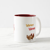 Wakey! Wakey! 朝食のマグ ツートーンマグカップ (正面右)