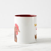 Wakey! Wakey! 朝食のマグ ツートーンマグカップ (中央)