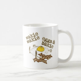 Wakie Wakie卵およびBakie コーヒーマグカップ