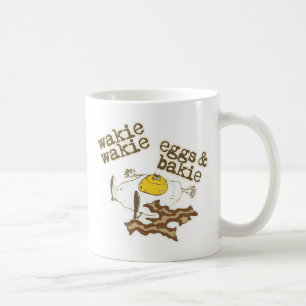 Wakie Wakie卵およびBakie コーヒーマグカップ
