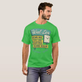 Wal-Lex レトロ ボウリング ローラーウェイ ヴィンテージ Tシャツ (正面フル)