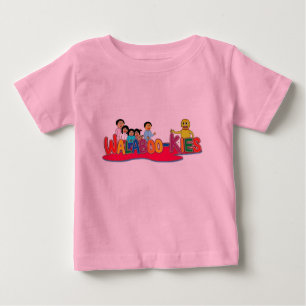 walabookies家族のlongsleeve 2t ベビーTシャツ