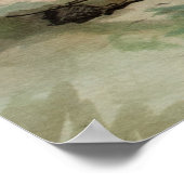 Walberswick Harbour Suffolk Coastal Art ポスター (角)