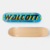 WALCOTT 2 JMT ST LUCIA7 3/4"スケートボードデッキ スケートボード (横)
