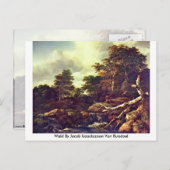 Wald by Jacob Isaackszoon Van Ruisdael ポストカード (正面/裏面)