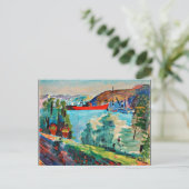 WaldemarsudeからKvarnholmen上のビュー ポストカード (スタンド正面)