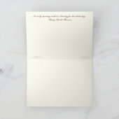 Waldenの森: 朝の歩行は天恵です カード (内部)