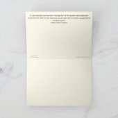 Waldenの池: ステップ挨拶 カード (内部)