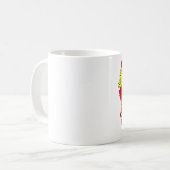 WALDENの紋章付き外衣 コーヒーマグカップ (正面左)