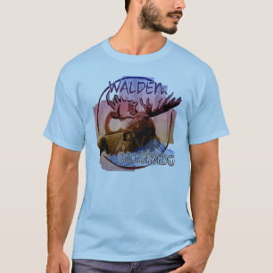 Walden Coloradoの素朴なムースシャツ Tシャツ