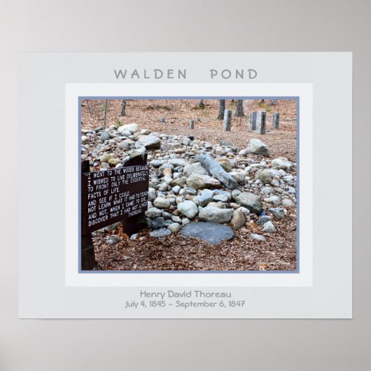 Walden Pondポスター ポスター (正面)