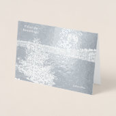 Walden Pond：ユレタイドの挨拶 –  箔カード (正面)