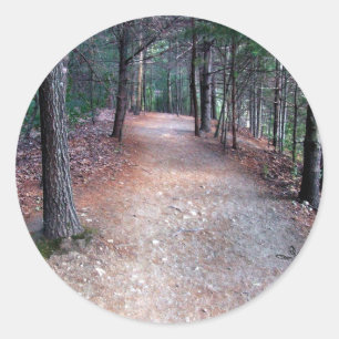 Walden Pond Trailステッカー ラウンドシール