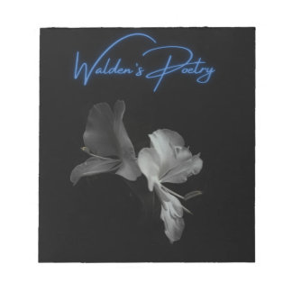 Walden's Poetry Logo代替デザイン ノートパッド