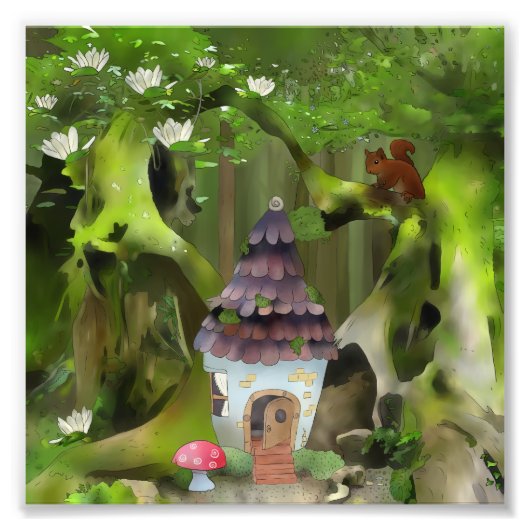 Waldhaus フォトプリント (正面)