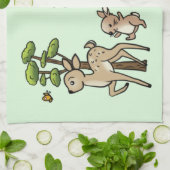 Waldlauf キッチンタオル (折り畳み)