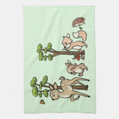 Waldlauf キッチンタオル (縦)