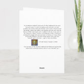 Waldorfは芸術カードをインスパイア: 森の女性 カード (裏面)