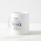 Waldwick、ニュージャージー、100th Anniv。 コーヒー・マグ コーヒーマグカップ (正面左)