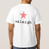 WALEIGHリス Tシャツ (裏面)