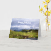 WALESカードのビュー カード (黄色い花)