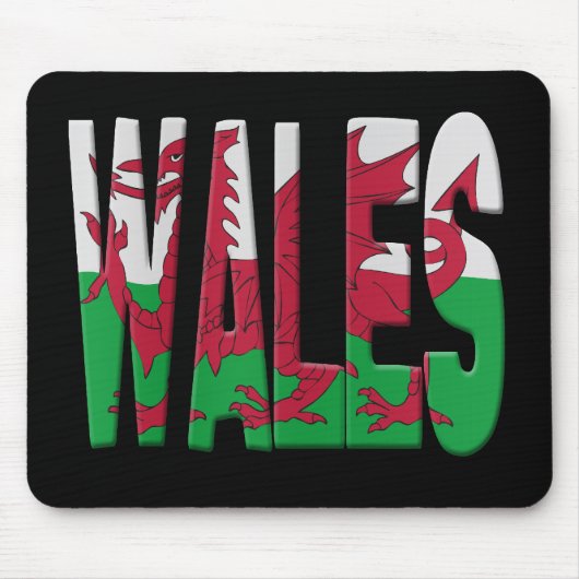 Wales マウスパッド (正面)