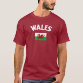 Wales Flag Tシャツ (正面)