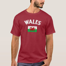 Wales Flag Tシャツ