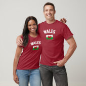 Wales Flag Tシャツ (ユニセックス)