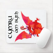 'Wales Forever!' Mousepad マウスパッド (マウス)