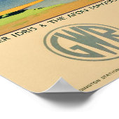 Wales travel poster ポスター (角)