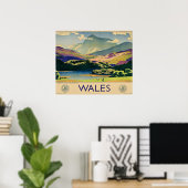 Wales travel poster ポスター (ホームオフィス)