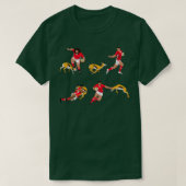 Wales vs The Springboks Tシャツ (デザイン正面)