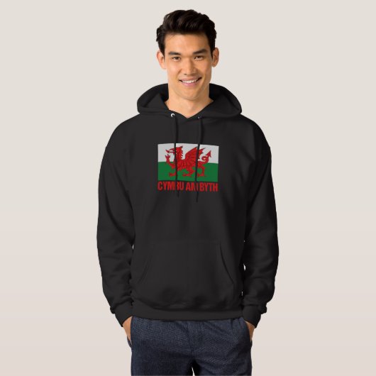 Wales  Welsh Home Cymru Am Byth パーカ (正面フル)