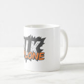 Walk Alone - Bold Motivational Coffee Mug コーヒーマグカップ (正面右)