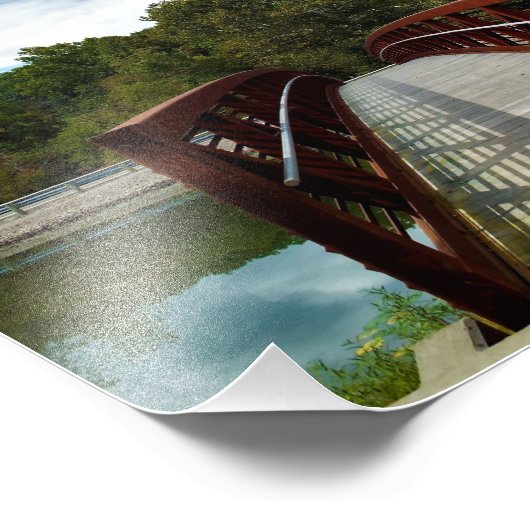 walk bridge フォトプリント            (角)