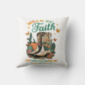 Walk By Faith....  クッション (裏面)