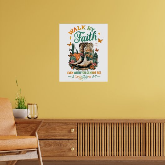 Walk By Faith....  ポスター (リビング2)
