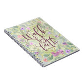 Walk By Faith 2 Corinthians 5:7 ノートブック (右側)